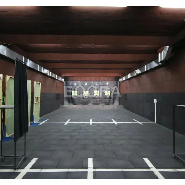 Резиновая плитка из крошки для тира в Югорске